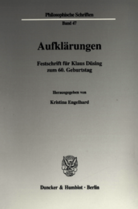 Aufklärungen