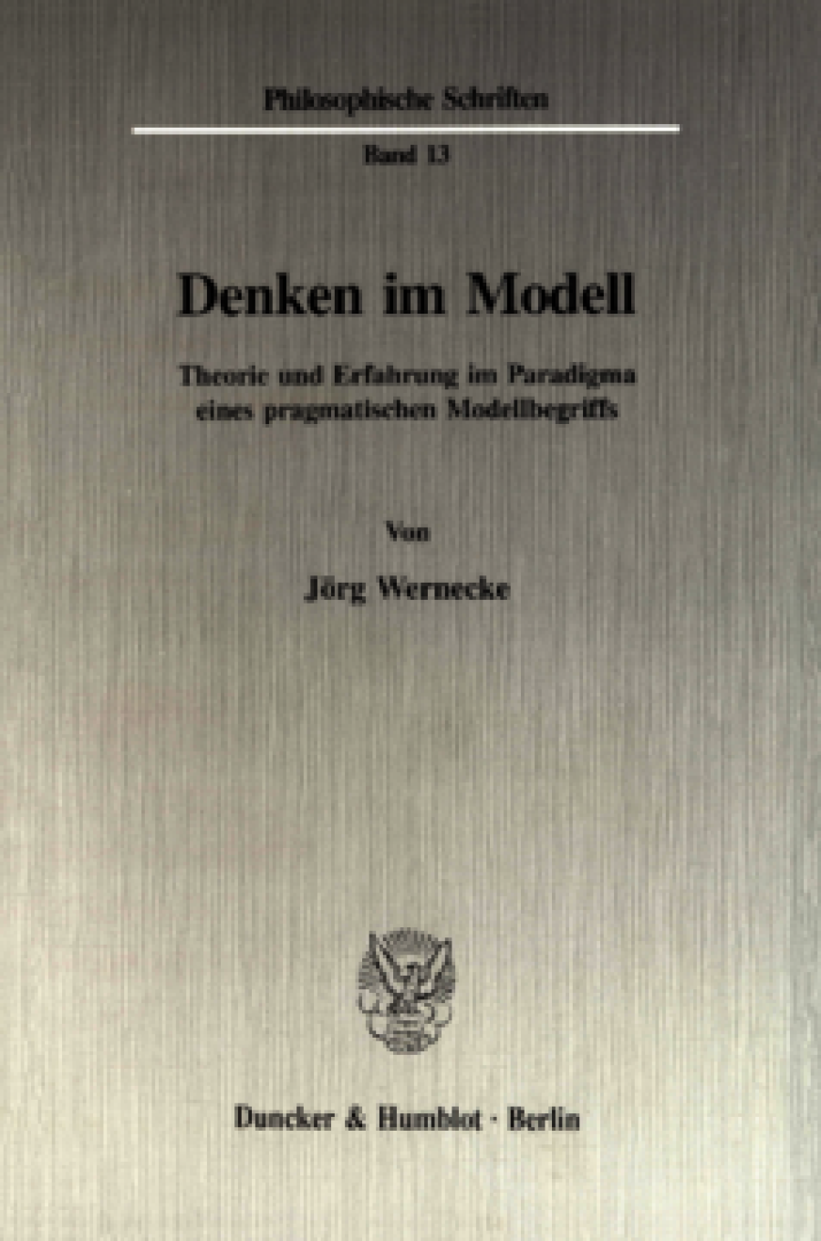 Denken im Modell