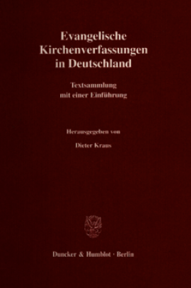 Evangelische Kirchenverfassungen in Deutschland