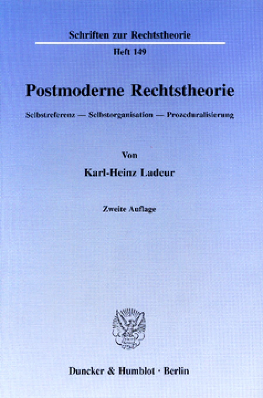 Postmoderne Rechtstheorie