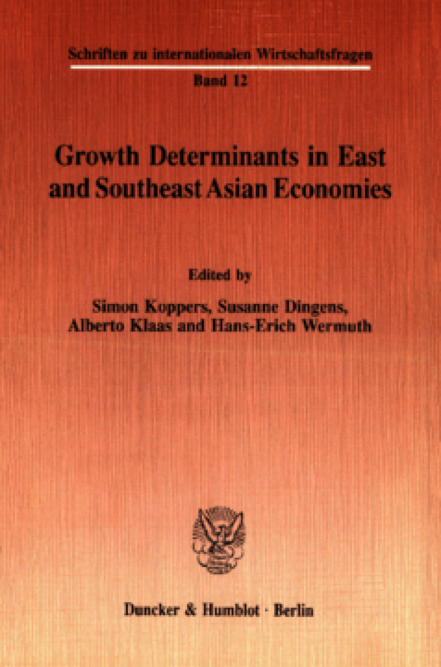 Growth Determinants in East and Southeast Asian Economies