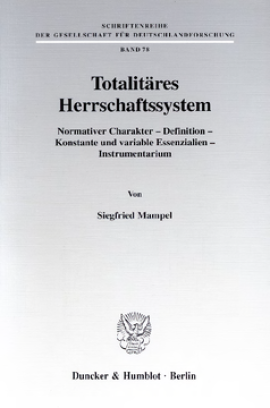 Totalitäres Herrschaftssystem