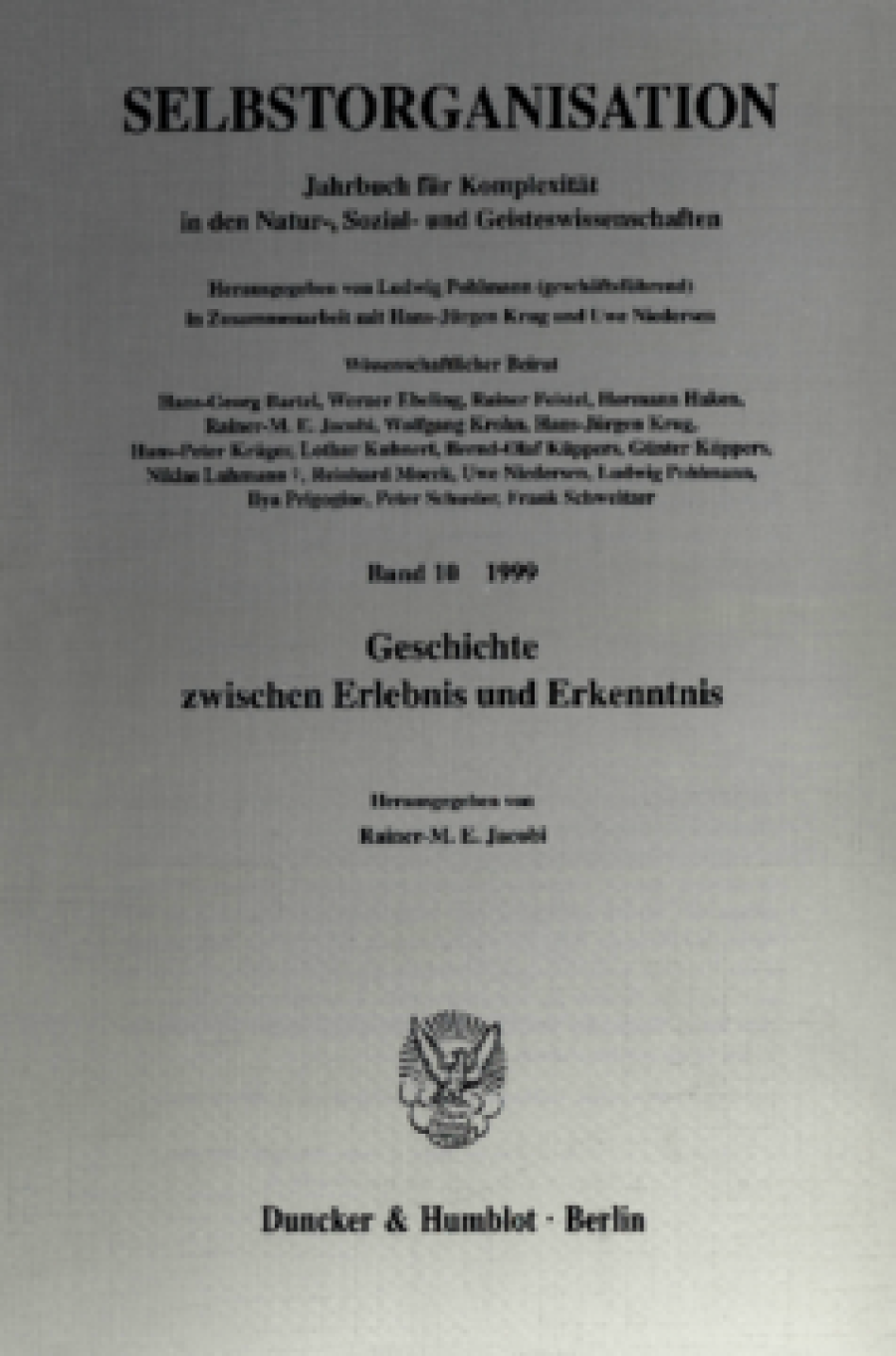 Selbstorganisation