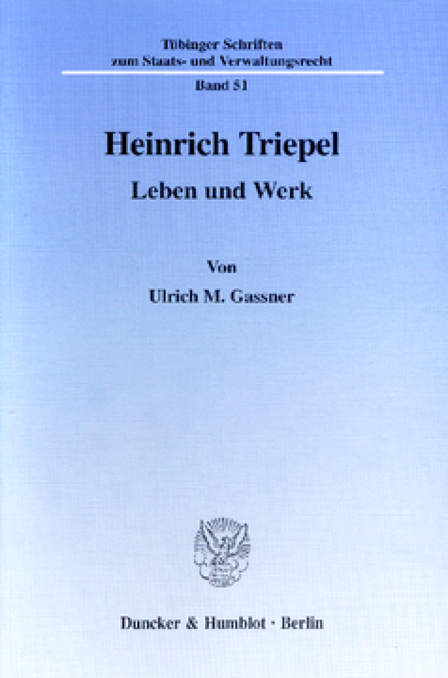Heinrich Triepel