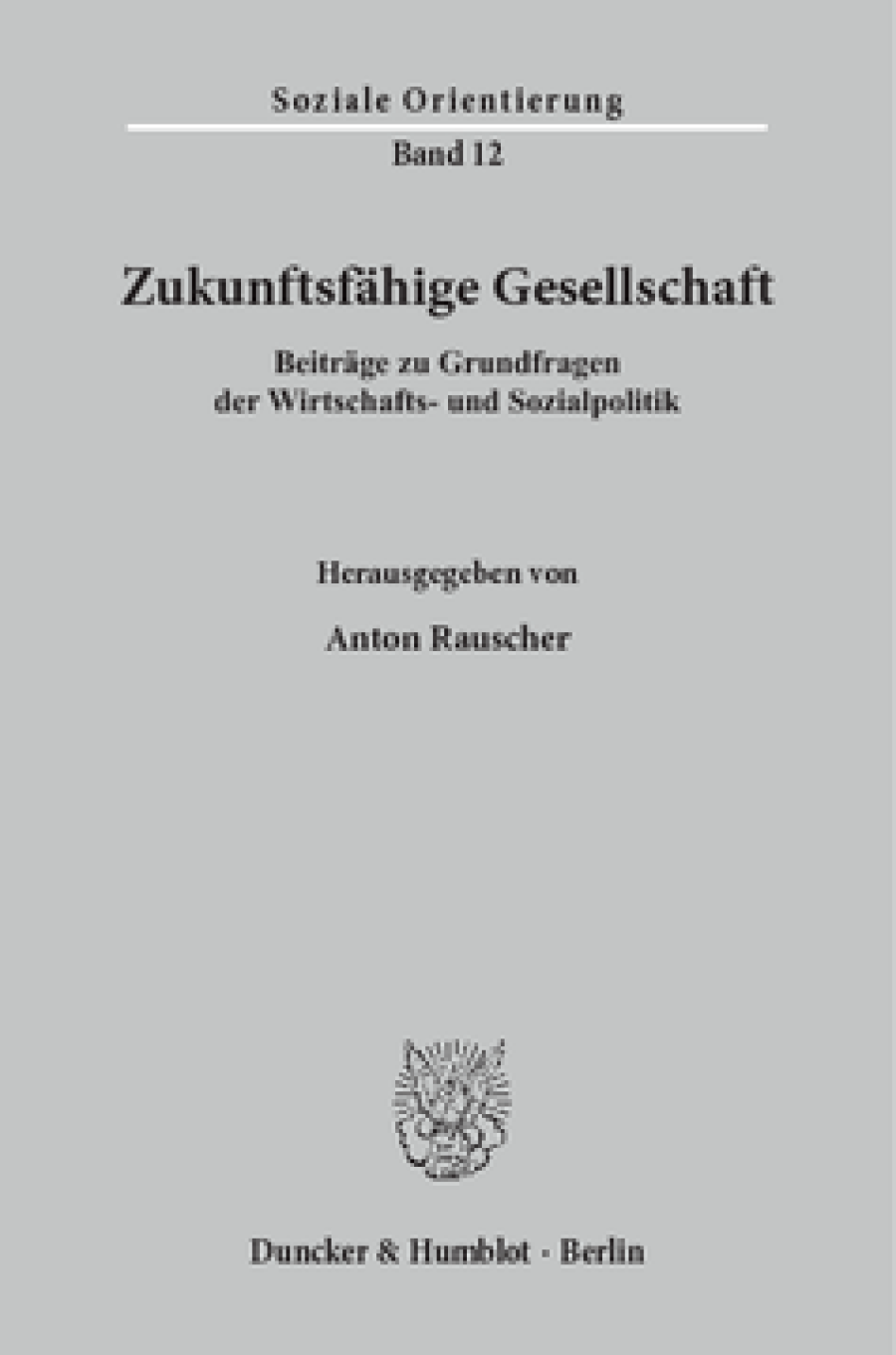 Zukunftsfähige Gesellschaft