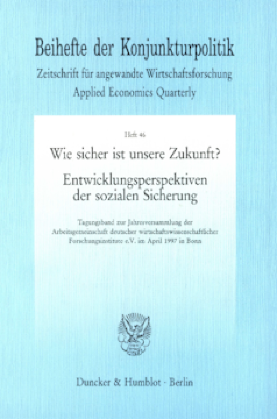 Wie sicher ist unsere Zukunft?