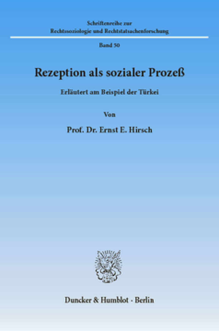 Rezeption als sozialer Prozeß