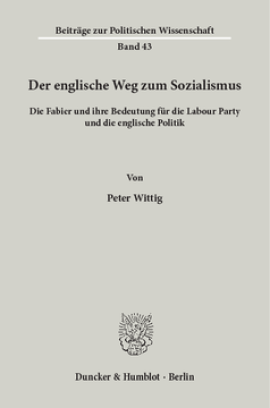 Der englische Weg zum Sozialismus