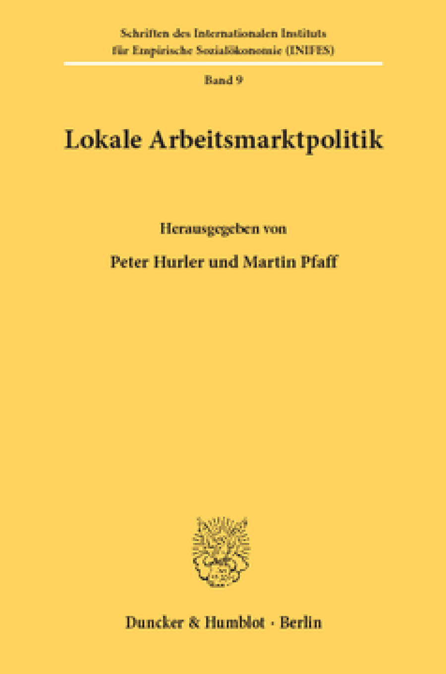Lokale Arbeitsmarktpolitik