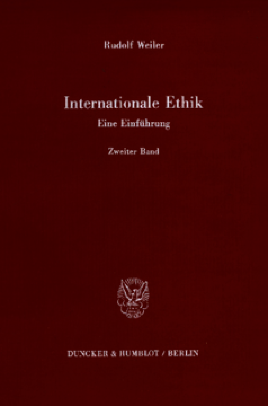 Internationale Ethik. Eine Einführung