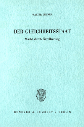 Der Gleichheitsstaat
