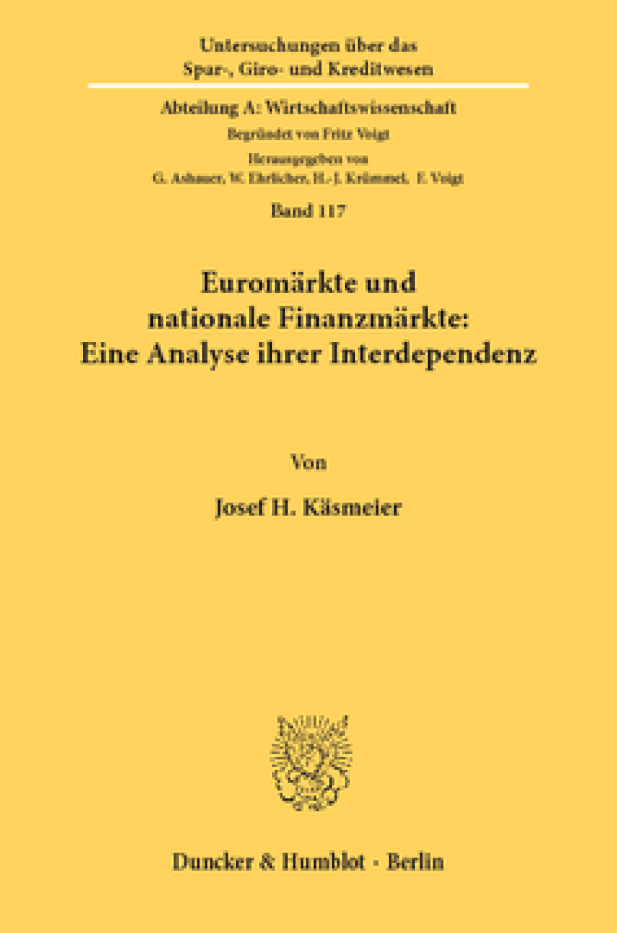 Euromärkte und nationale Finanzmärkte: Eine Analyse ihrer Interdependenz
