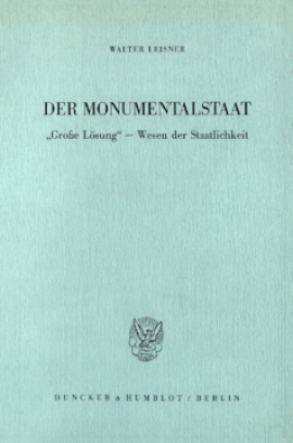 Der Monumentalstaat