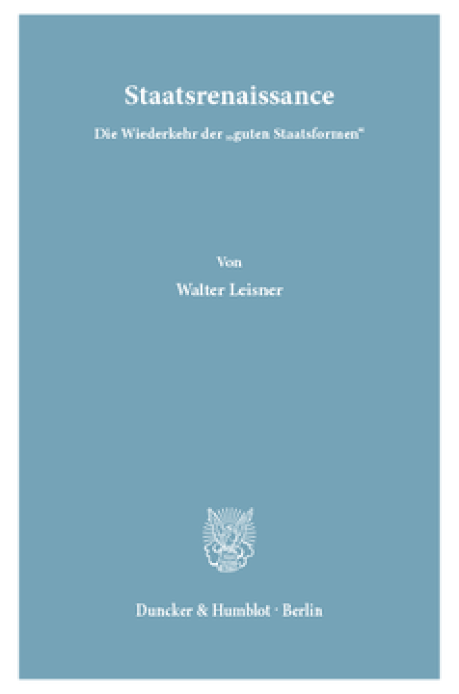 Staatsrenaissance