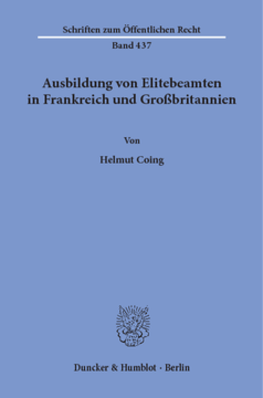 Ausbildung von Elitebeamten in Frankreich und Großbritannien