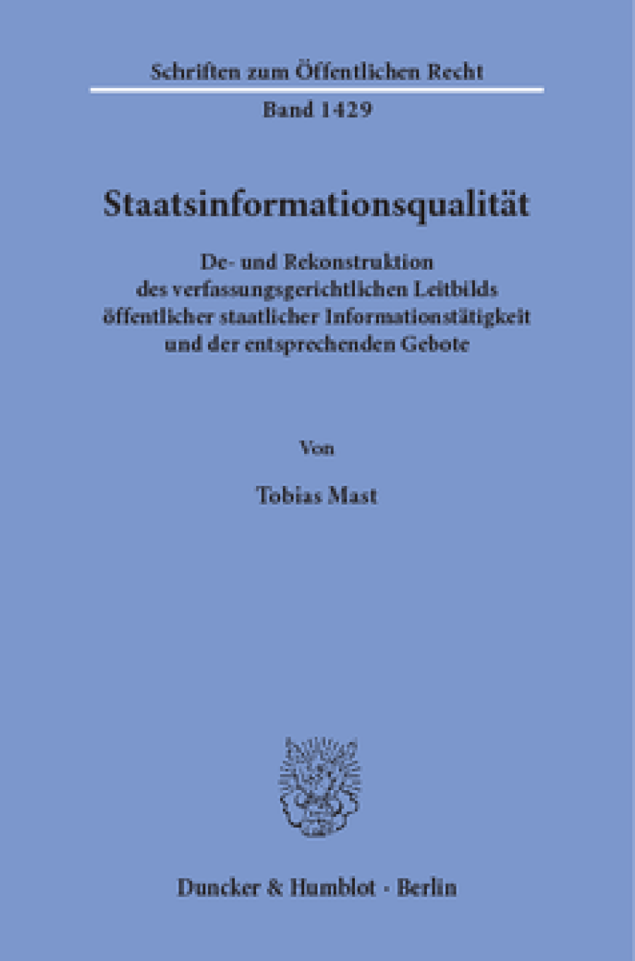 Staatsinformationsqualität