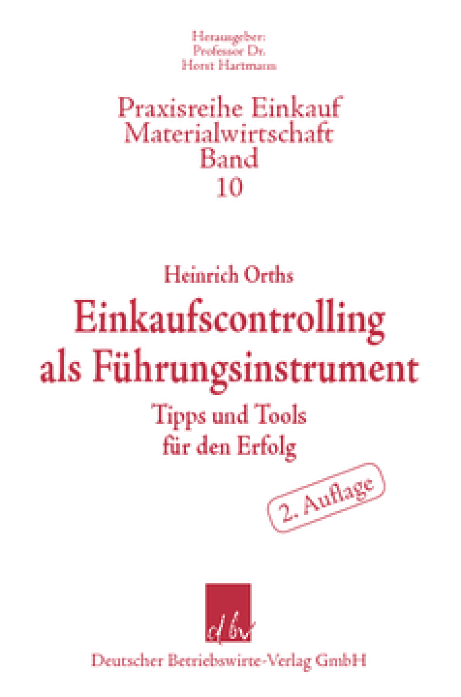 Einkaufscontrolling als Führungsinstrument