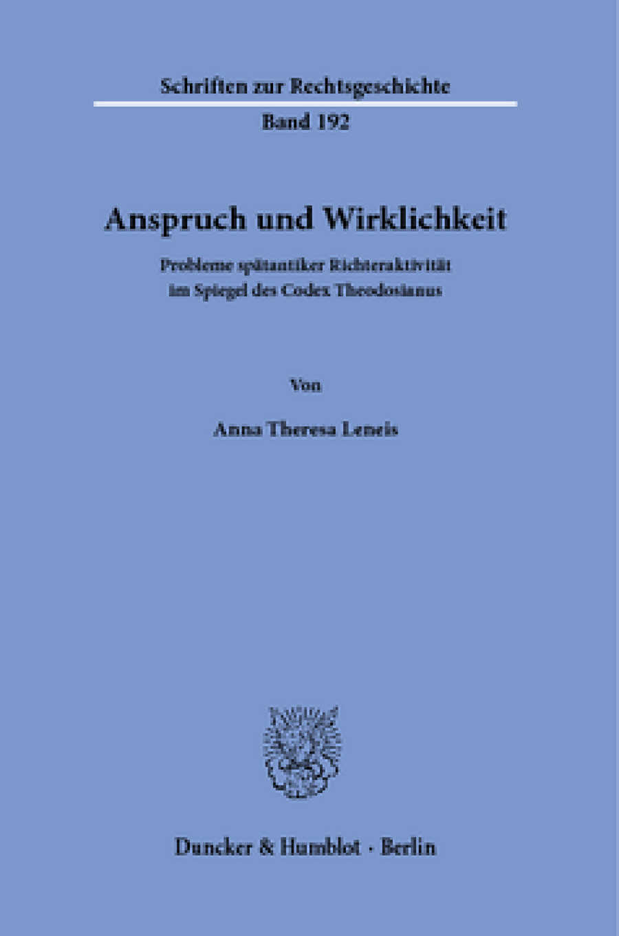 Anspruch und Wirklichkeit