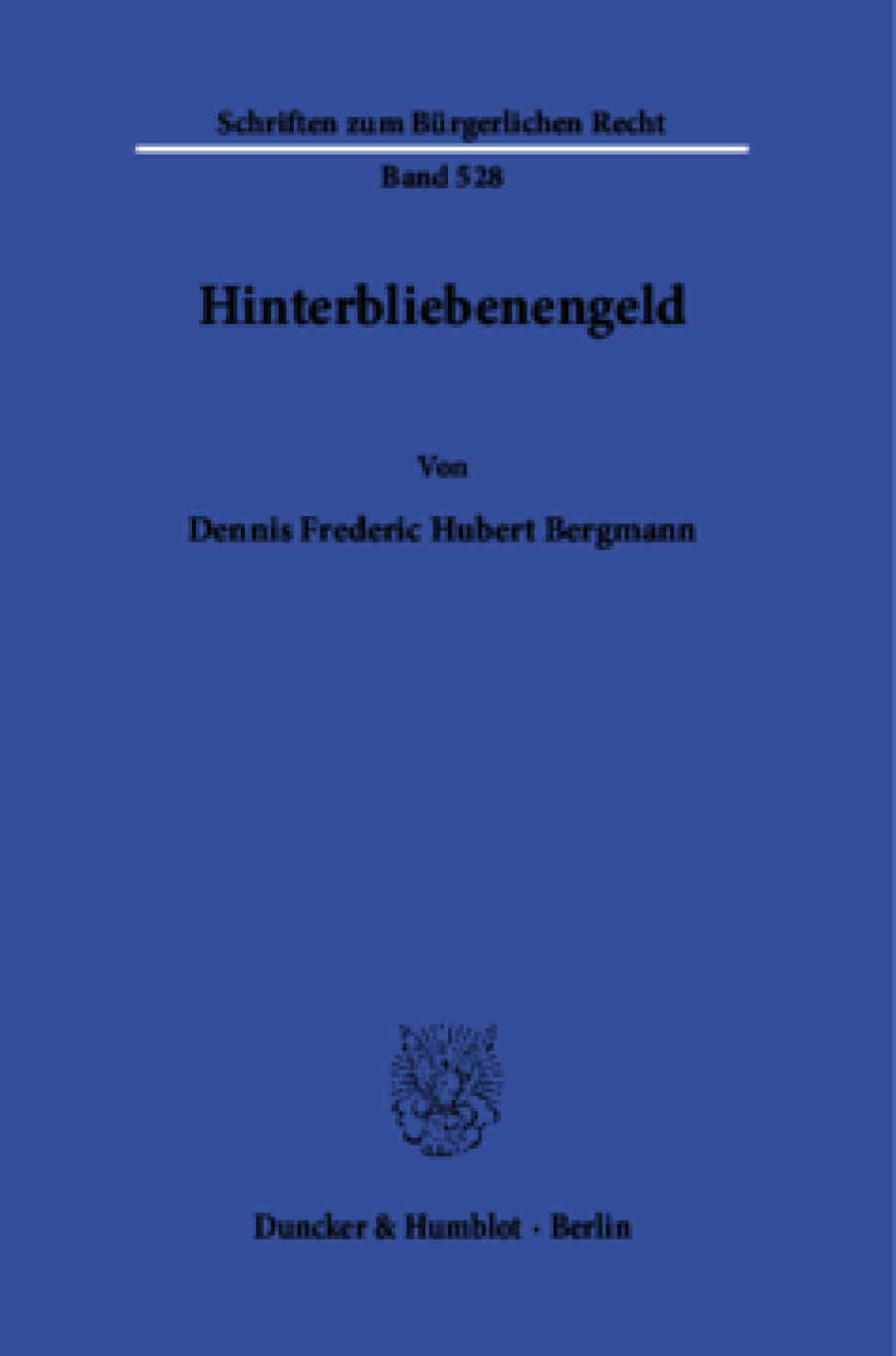 Hinterbliebenengeld