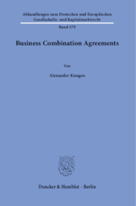 Business Combination Agreements