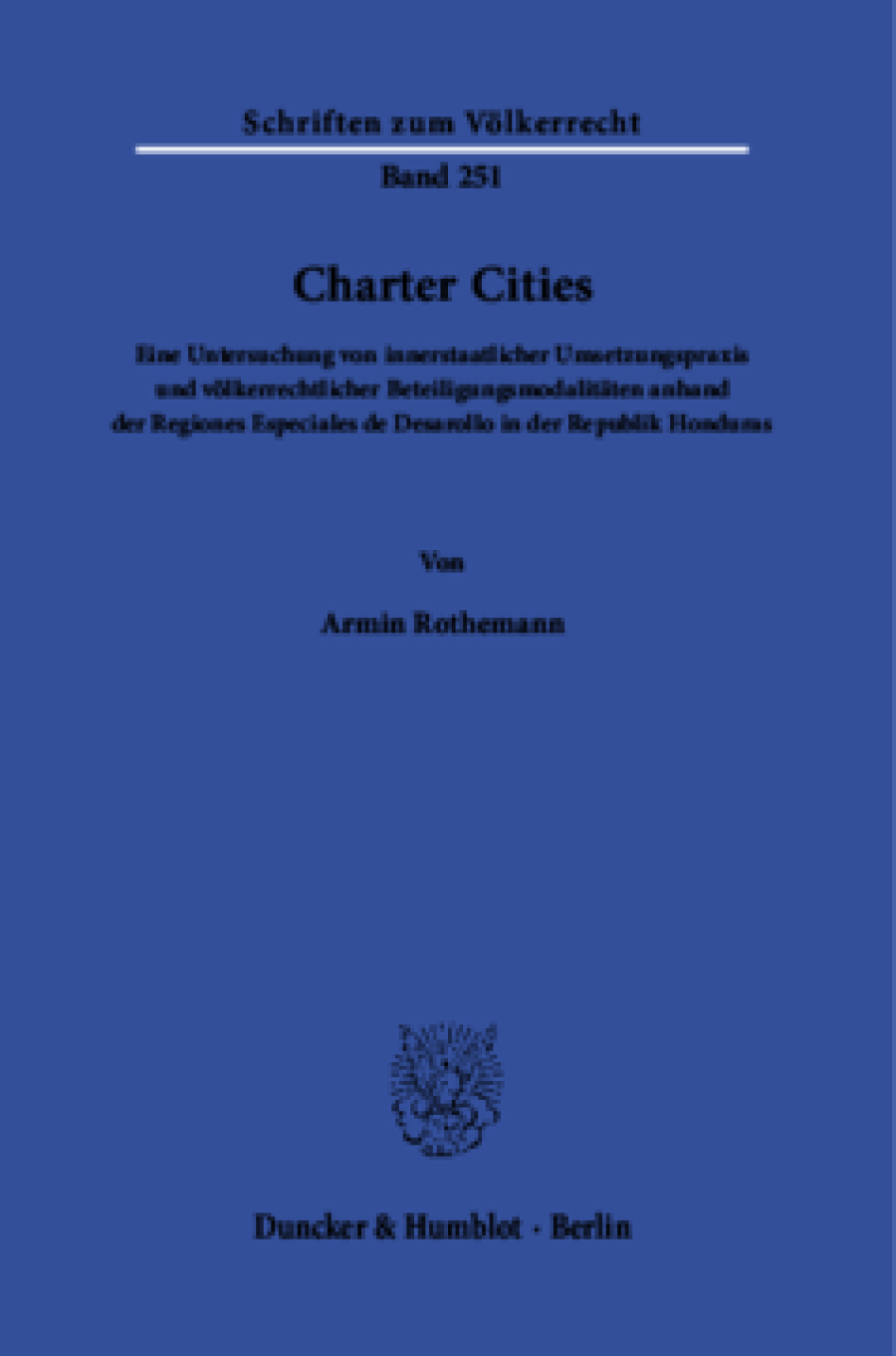Charter Cities