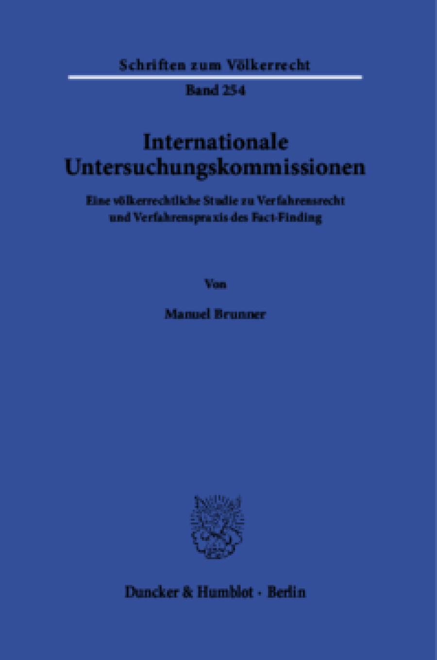 Internationale Untersuchungskommissionen