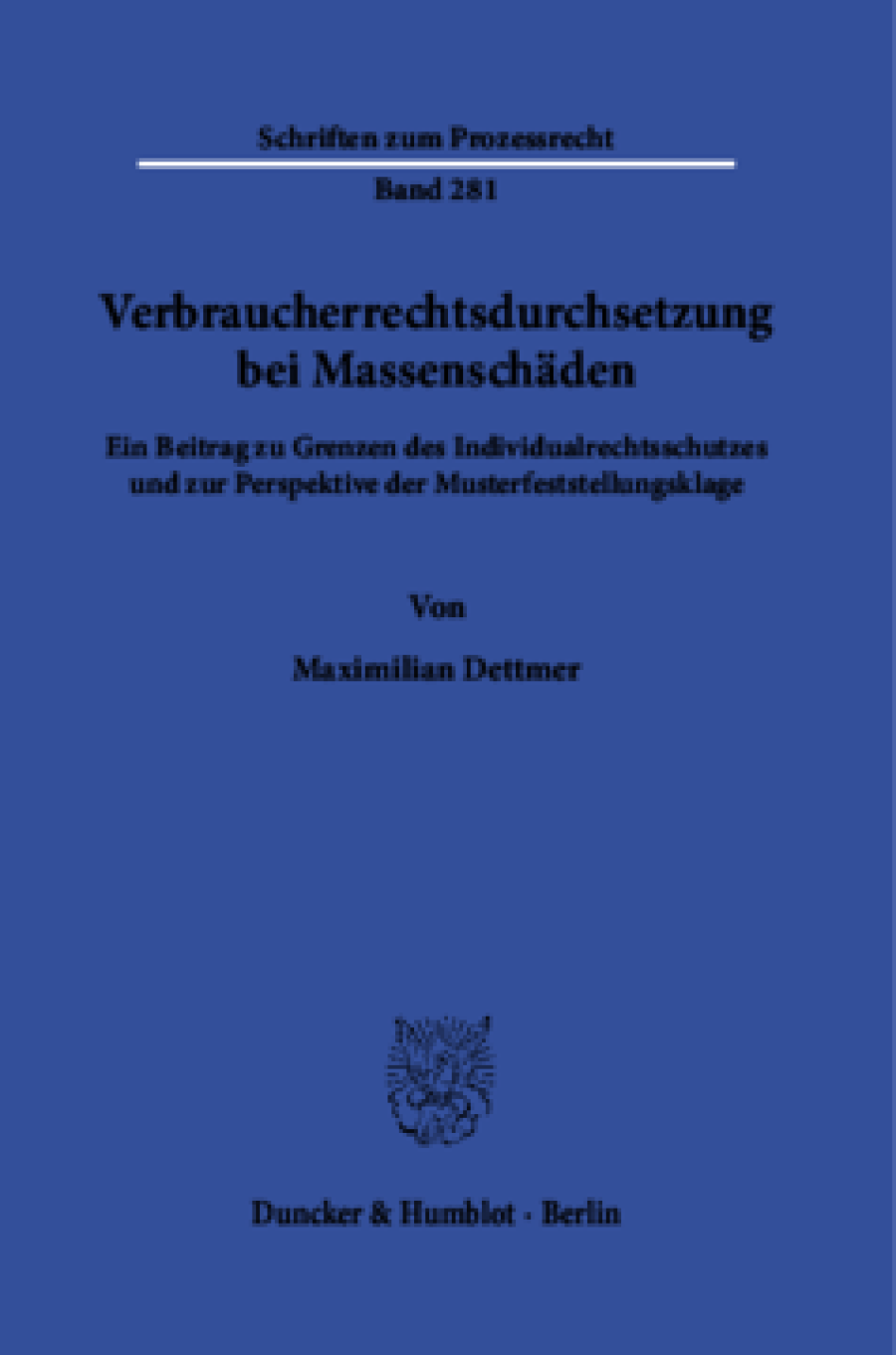 Verbraucherrechtsdurchsetzung bei Massenschäden